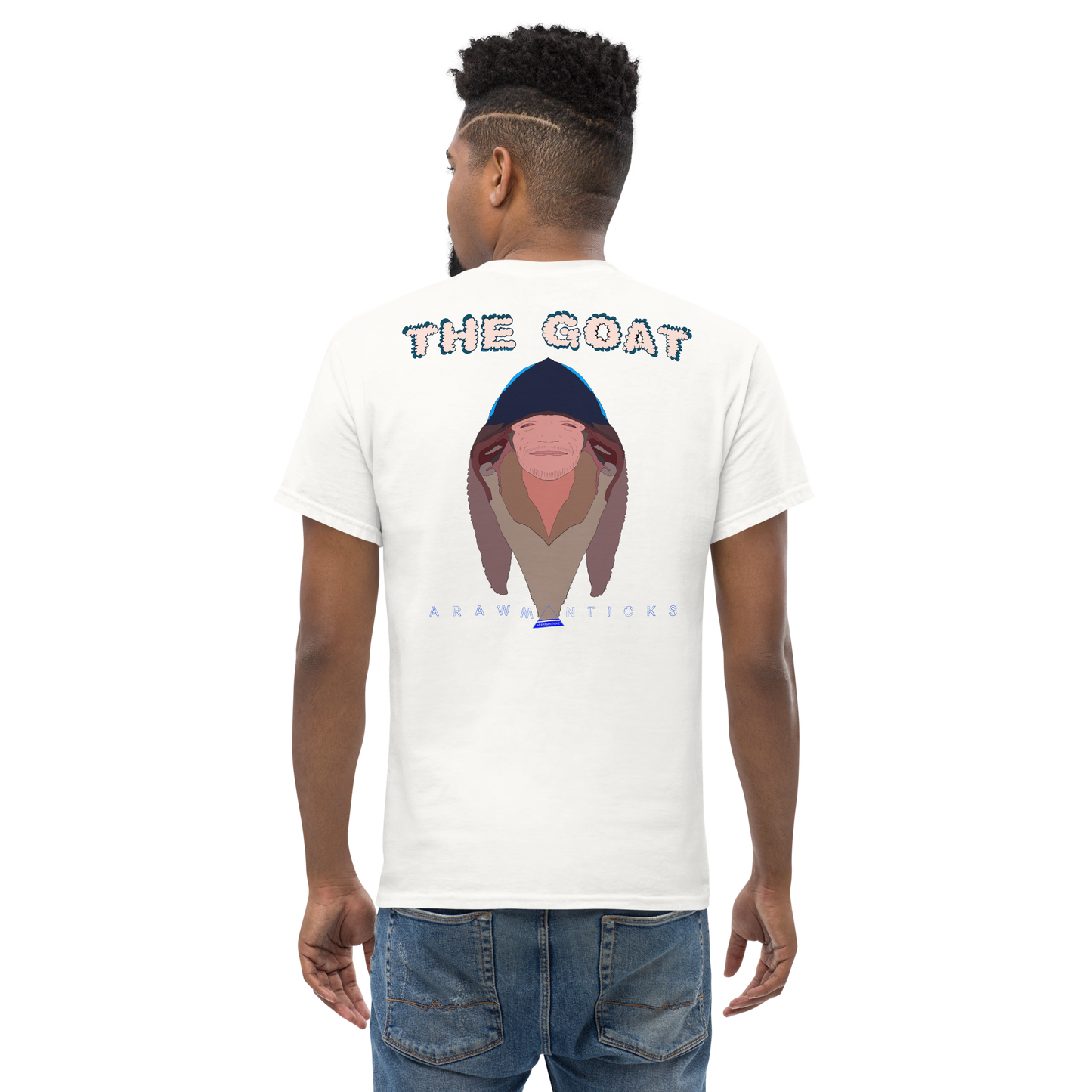 The Goat ARAWMANTICKS T-Shirt ‘Greatest of All Time’